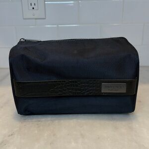 Jimmy Choo Travel Bag Men's Navy Blue Travel Cosmetic Toiletry Bag Case